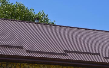 typical Kirtling Green corrugated roof uses